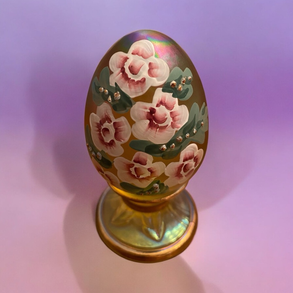 Fenton Art Glass Egg MINT condition - Picture 3 of 14
